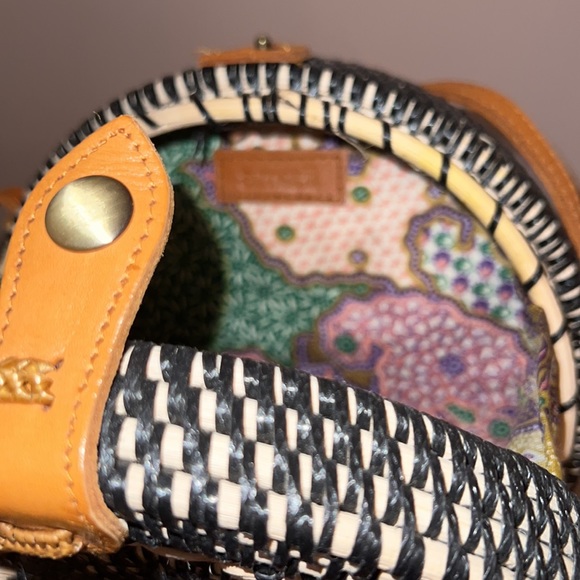 Amerii Round Rattan Purse - Picture 6 of 7